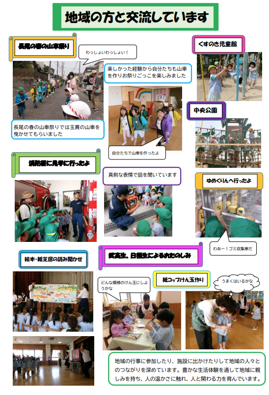 写真：園紹介