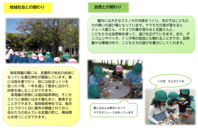 写真：園紹介